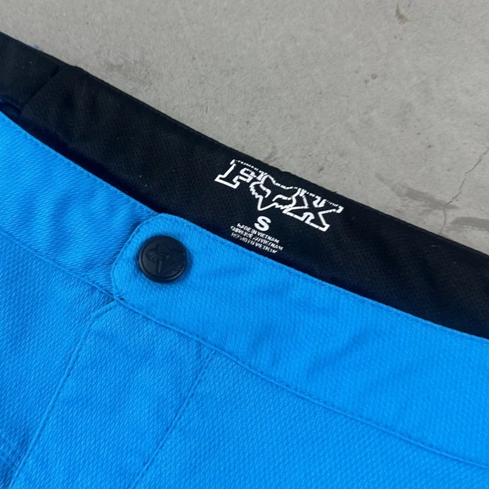 Fox Racing Ripley Mountain Bike Shorts S Blue Mens MTB Cycling Trail Utility